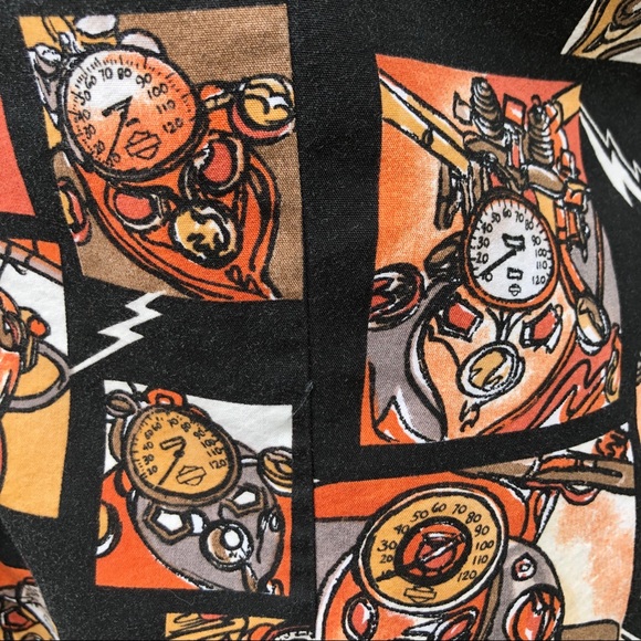 Harley Davidson throwback graphic button down. - Picture 3 of 8